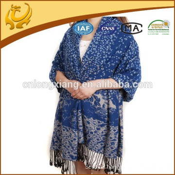 2015 latest new fashion style floral cotton shawl